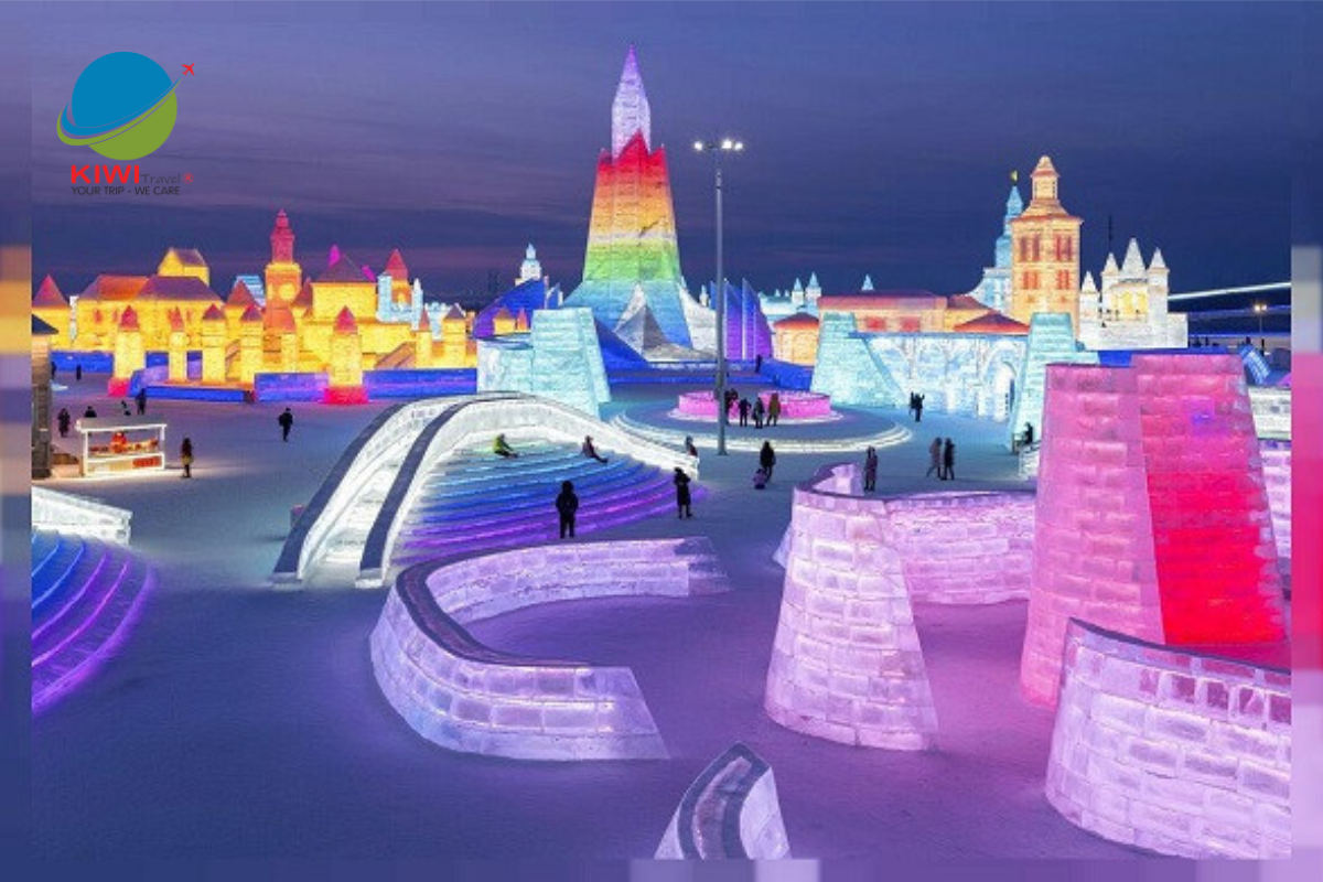 Khám phá thế giới băng tuyết tại Cáp Nhĩ Tân