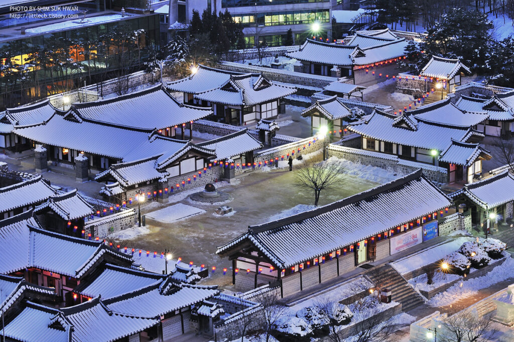 Du lịch Hàn Quốc mùa tuyết rơi – giấc mơ tuyết trắng