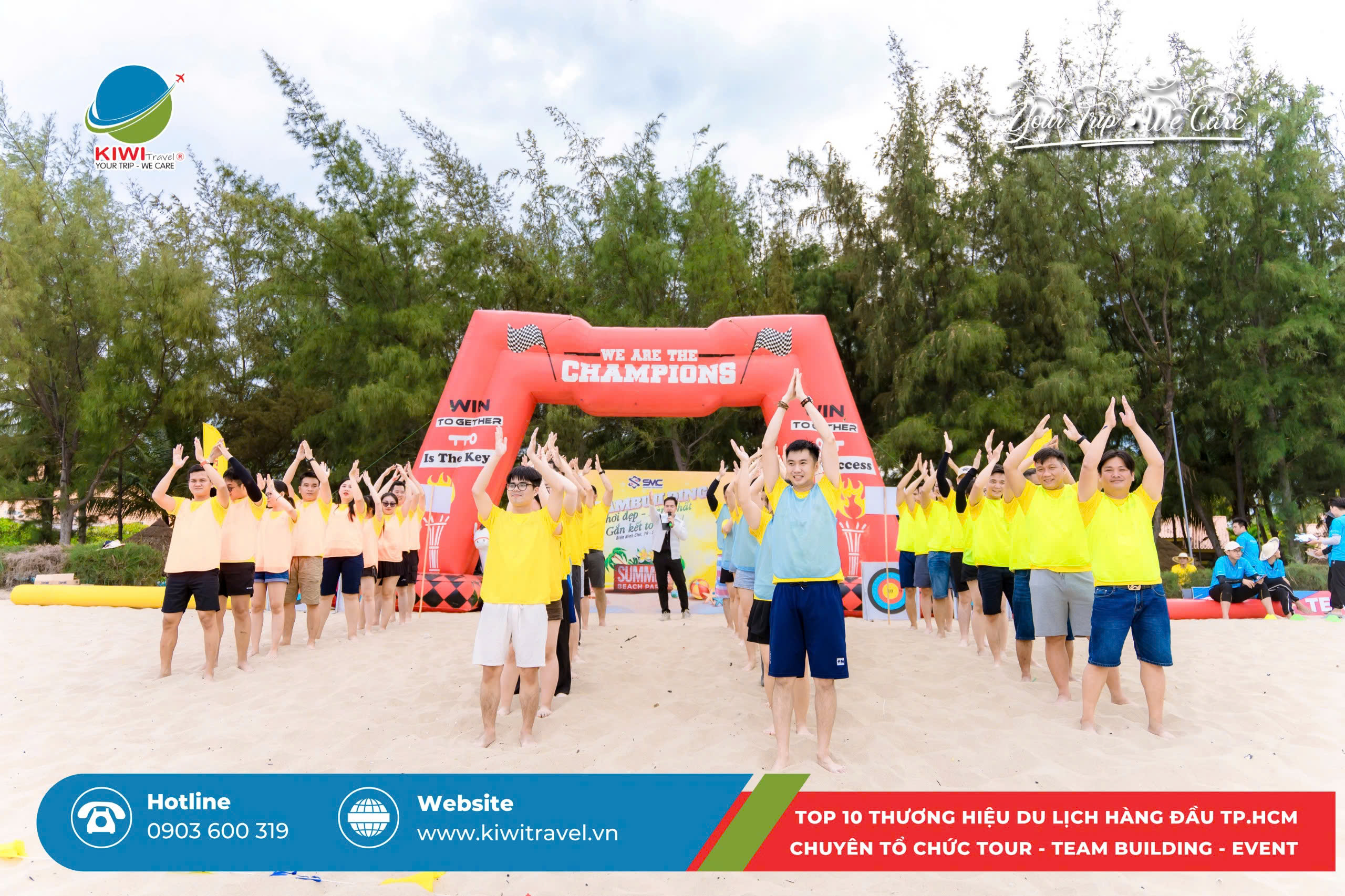 KIWI TRAVEL - TEAMBUILDING - TEAM BUILDING