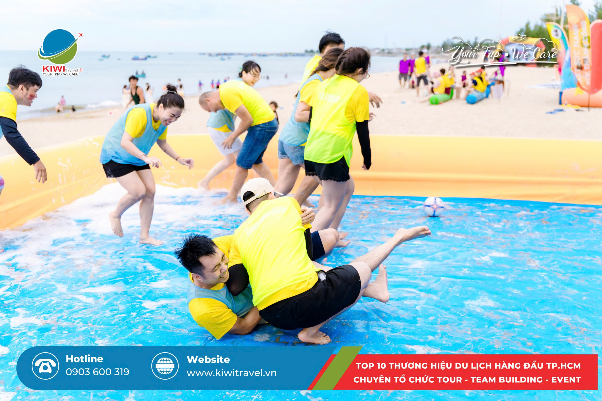 KIWI TRAVEL - TEAMBUILDING - TEAM BUILDING