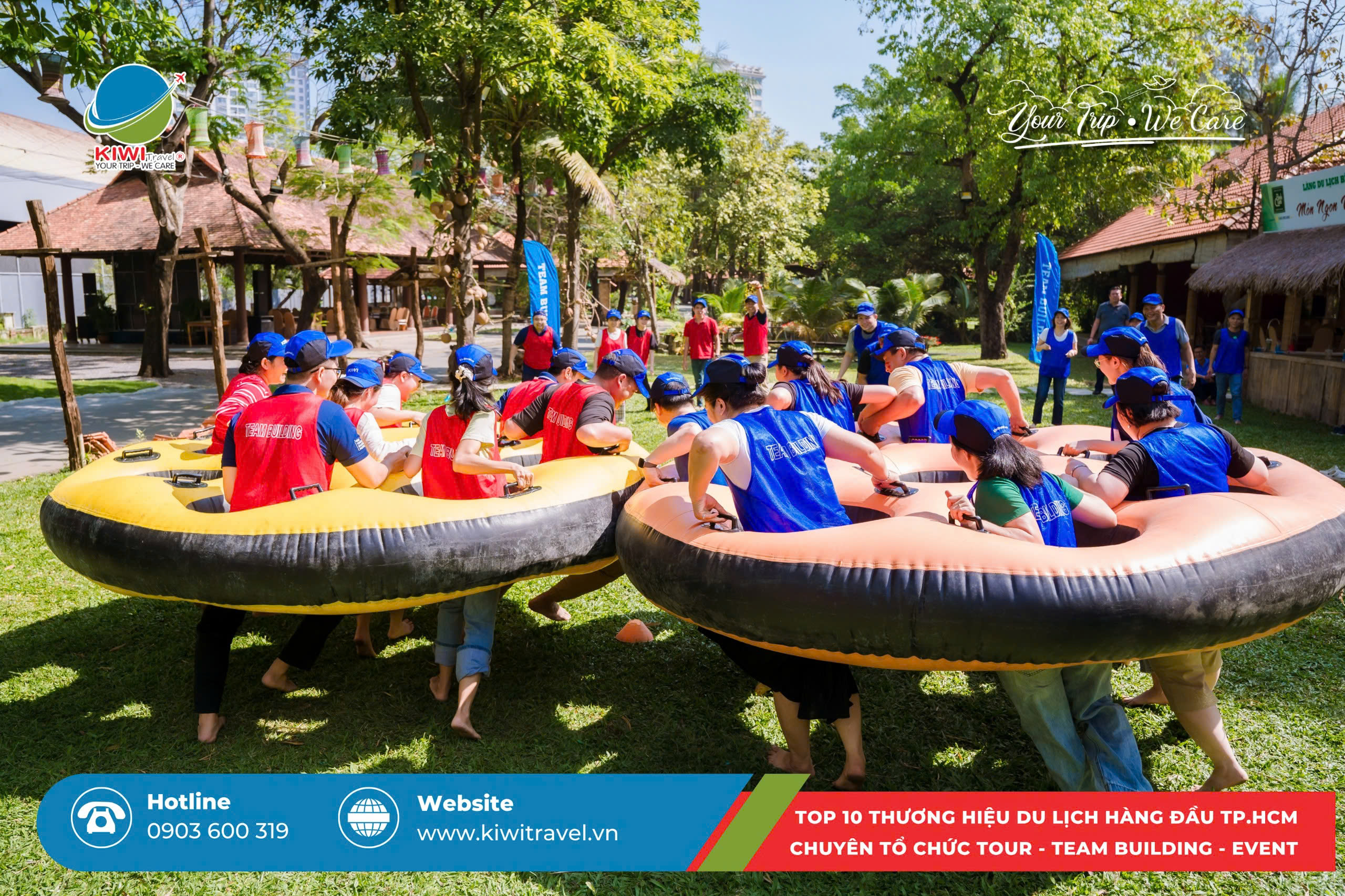 KIWI TRAVEL - TEAMBUILDING - TEAM BUILDING