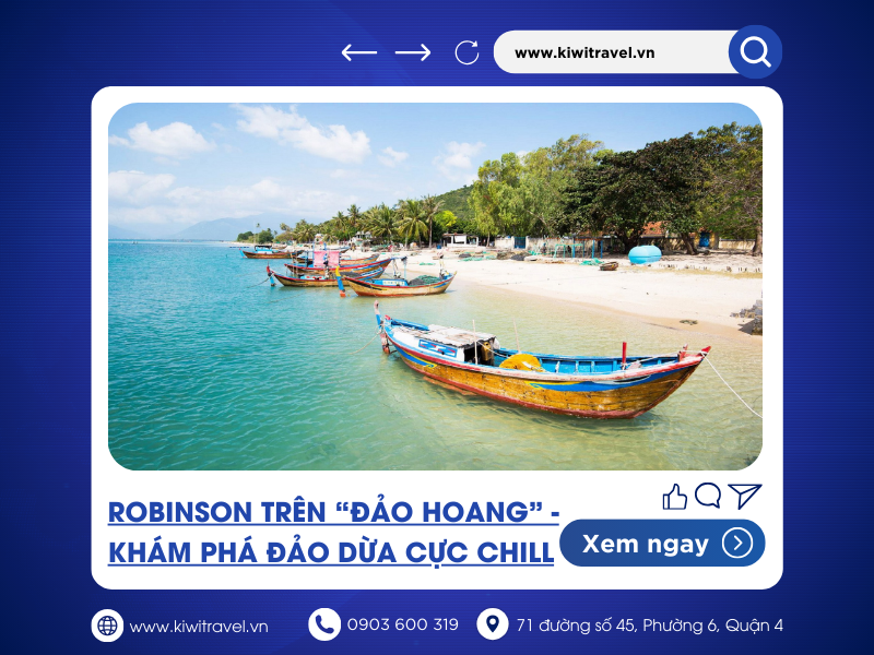 ROBINSON TRÊN “ĐẢO HOANG” - KHÁM PHÁ ĐẢO DỪA CỰC “CHILL”