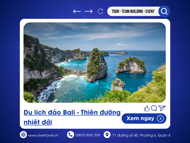 Du lịch đảo Bali - Thiên đường nhiệt đới