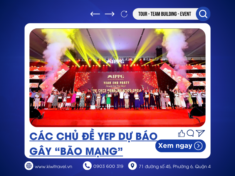 TOP 5 CHỦ ĐỀ TIỆC TẤT NIÊN DỰ KIẾN “BÃO” MẠNG VÀO CUỐI NĂM 2024