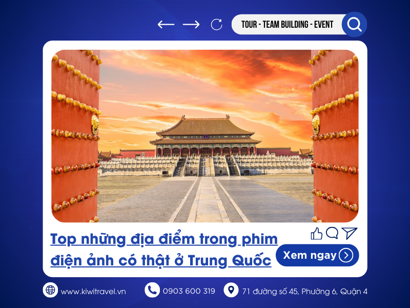Top những địa điểm trong phim điện ảnh có thật ở Trung Quốc