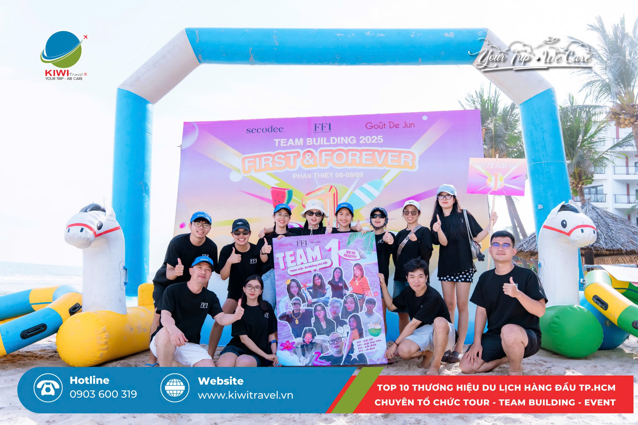 KIWI Travel x FF1 | “FIRST AND FOREVER 1”