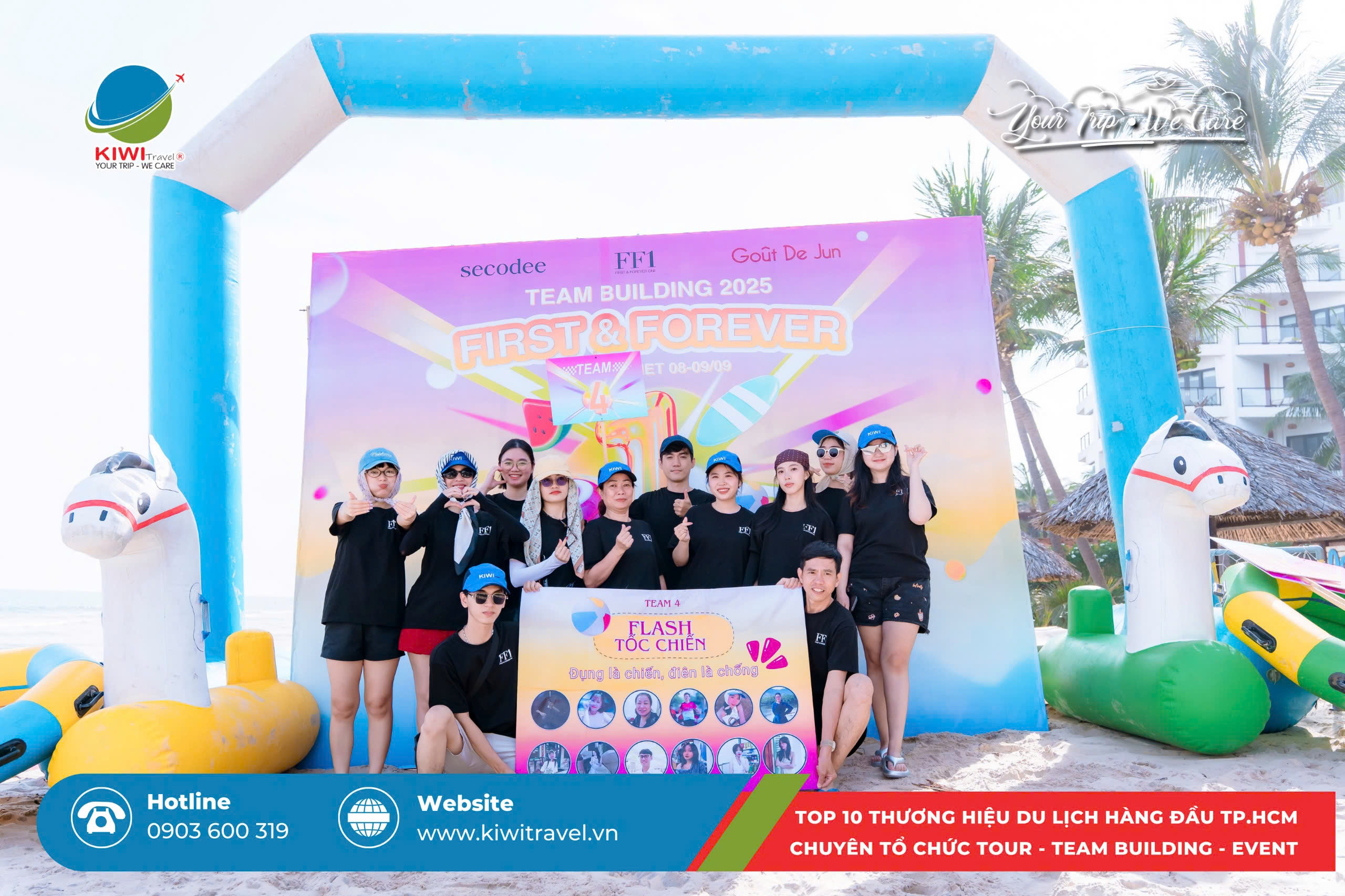 KIWI Travel x FF1 | “FIRST AND FOREVER 1”