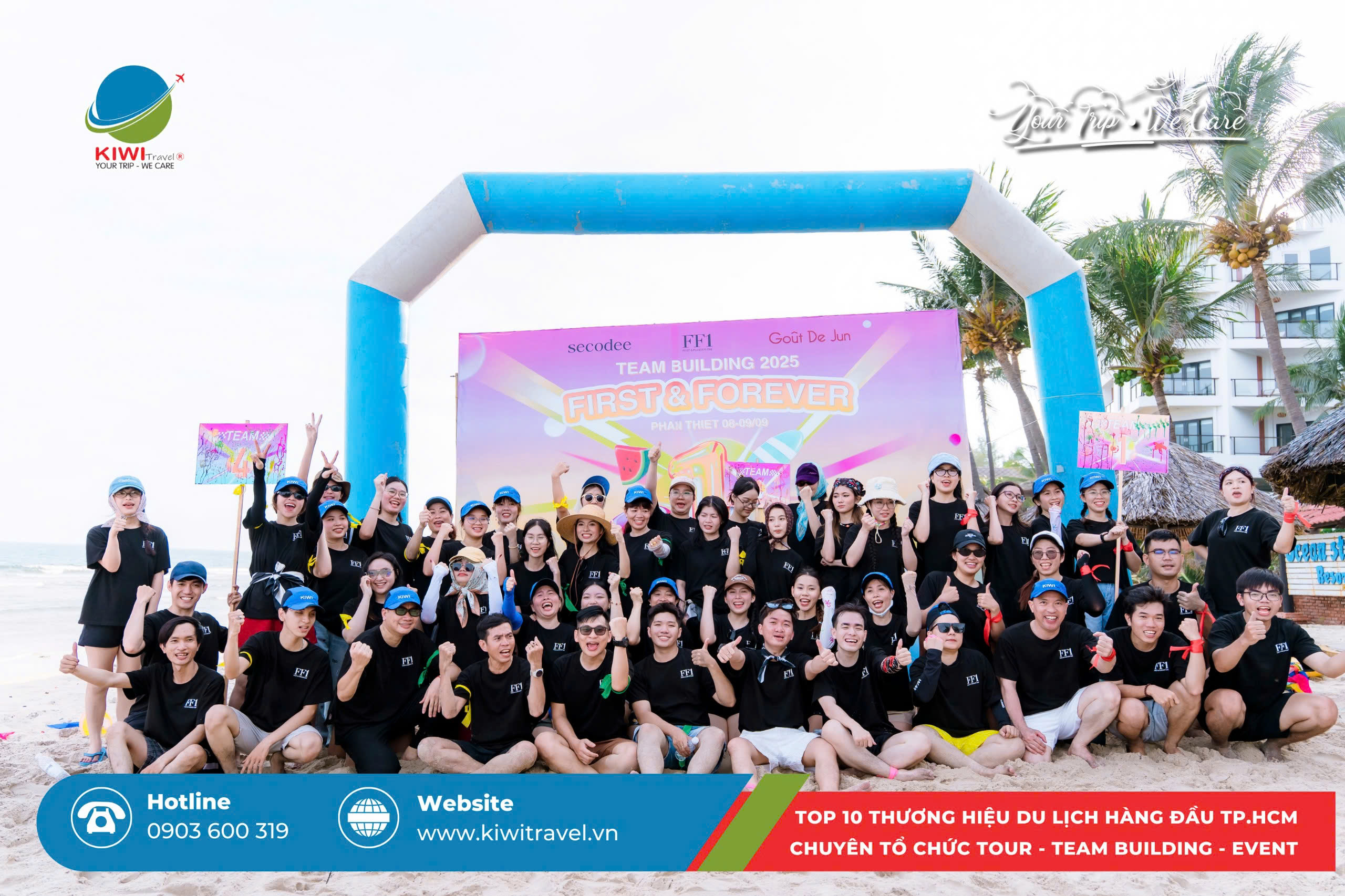 KIWI Travel x FF1 | “FIRST AND FOREVER 1”