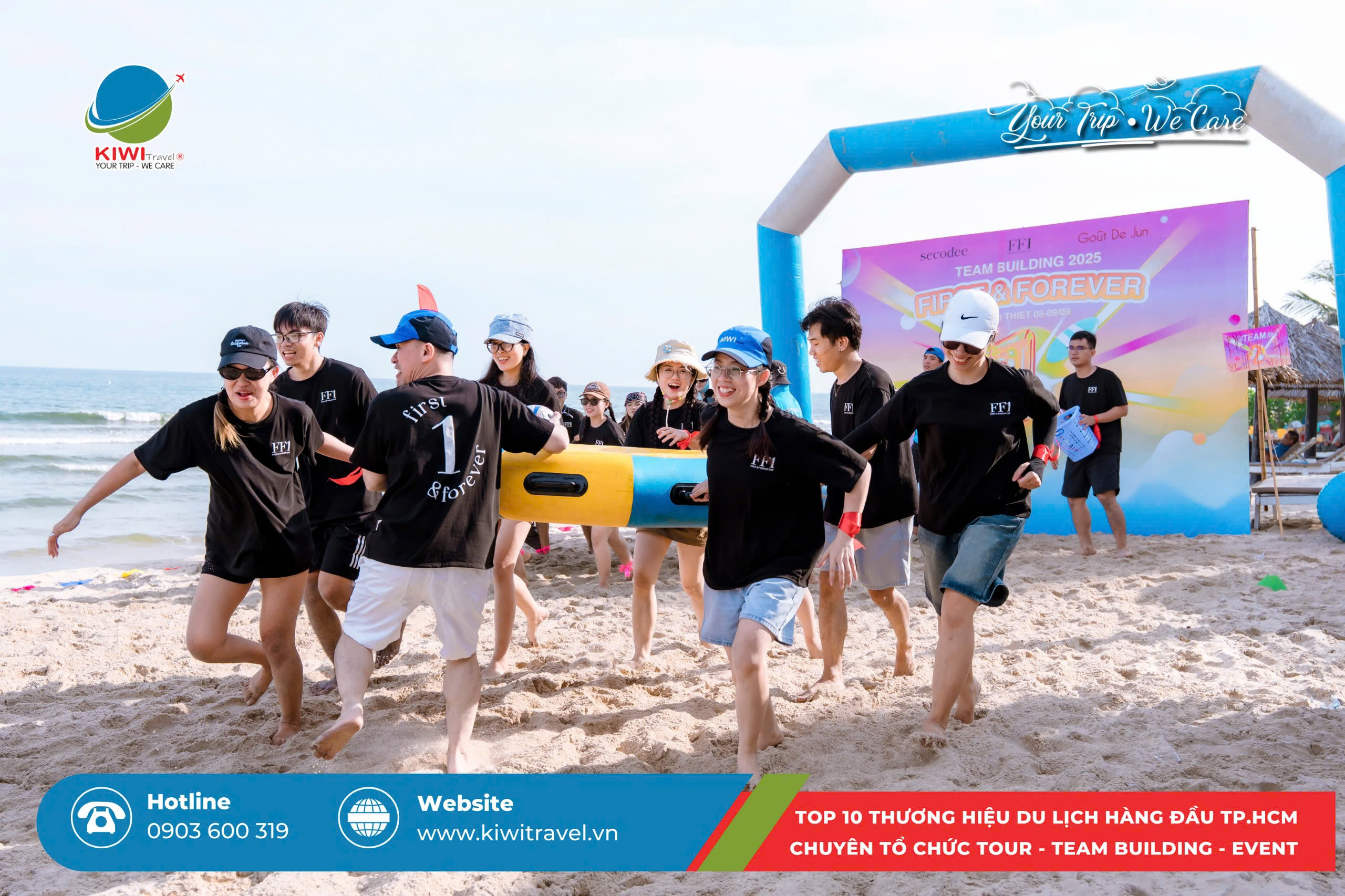 KIWI Travel x FF1 | “FIRST AND FOREVER 1”