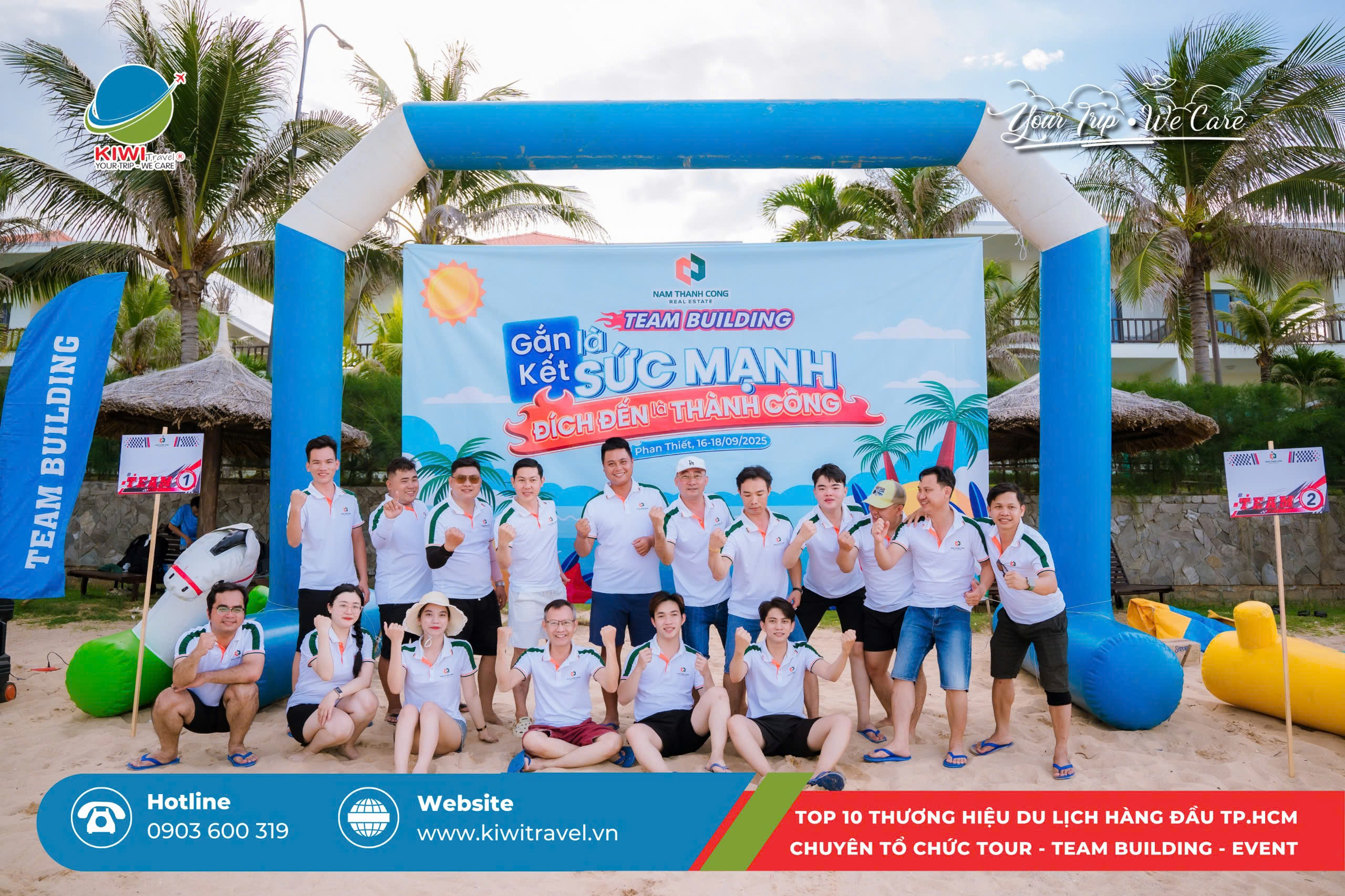 KIWI Travel x NAM THANH CONG | “GẮN KẾT LÀ SỨC MẠNH, ĐÍCH ĐẾN LÀ THÀNH CÔNG”