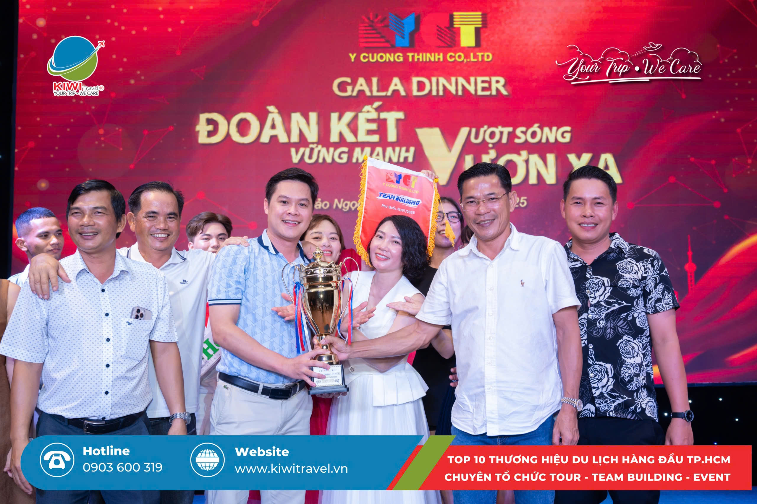 KIWI TRAVEL x Ý CƯỜNG THỊNH | “ĐOÀN KẾT VỮNG MẠNH, VƯỢT SÓNG VƯƠN XA”