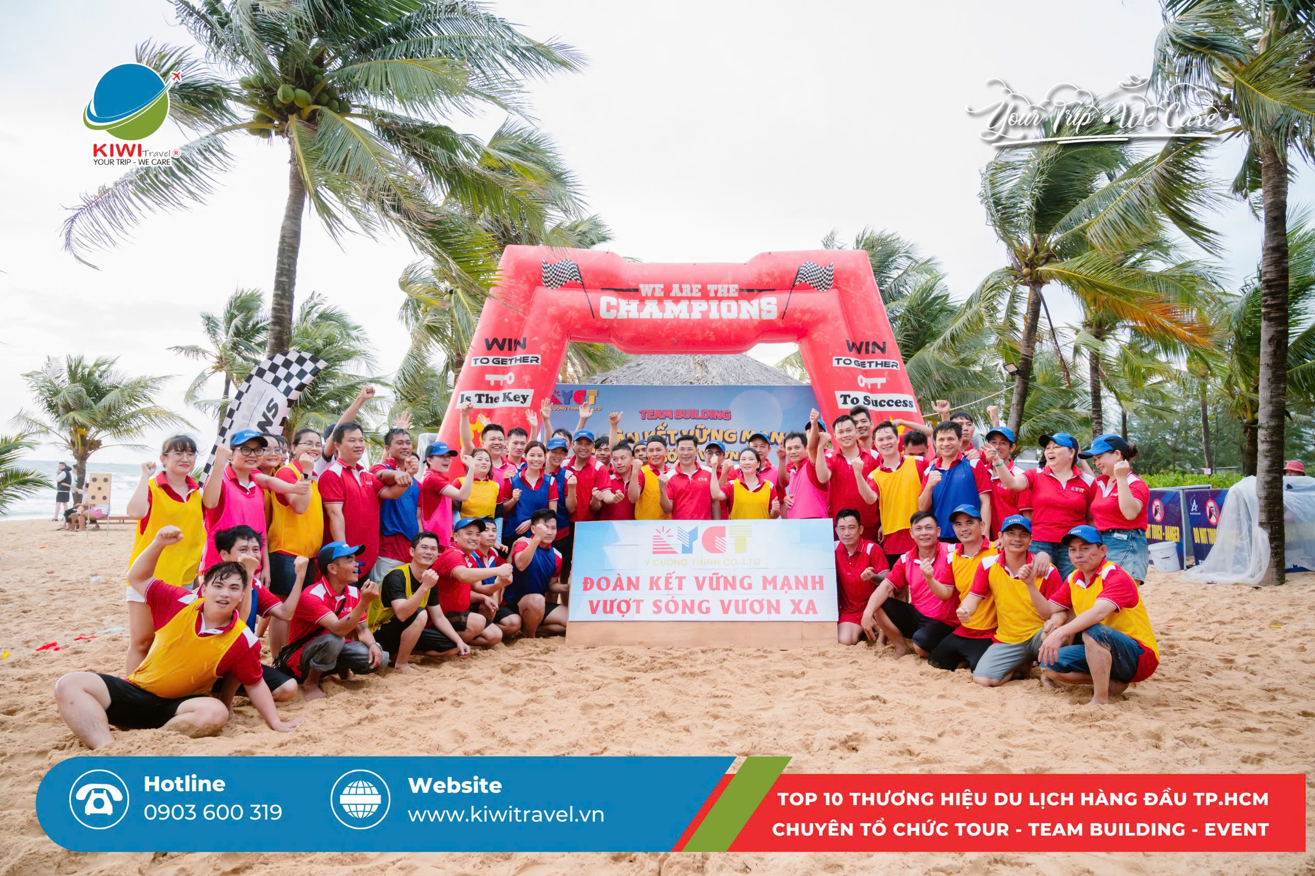 KIWI TRAVEL x Ý CƯỜNG THỊNH | “ĐOÀN KẾT VỮNG MẠNH, VƯỢT SÓNG VƯƠN XA” 