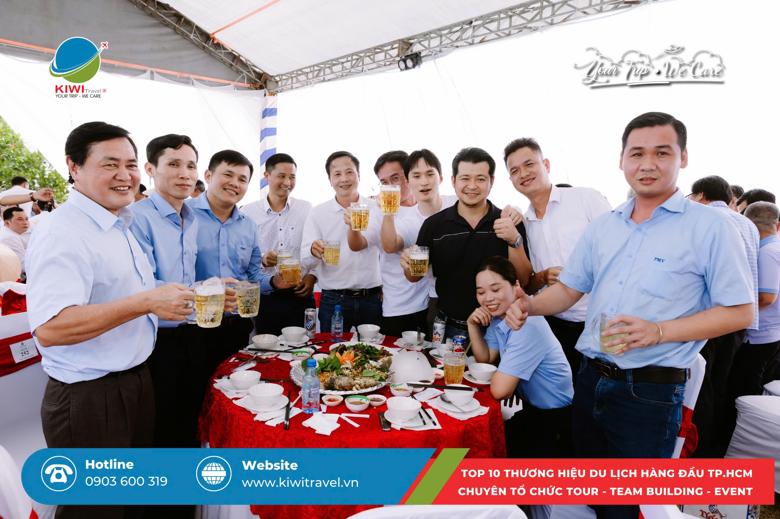 KIWI TRAVEL x CÔNG TY CP CẤP NƯỚC KÊNH ĐÔNG | “Gắn kết nội lực - Vững bước tương lai”