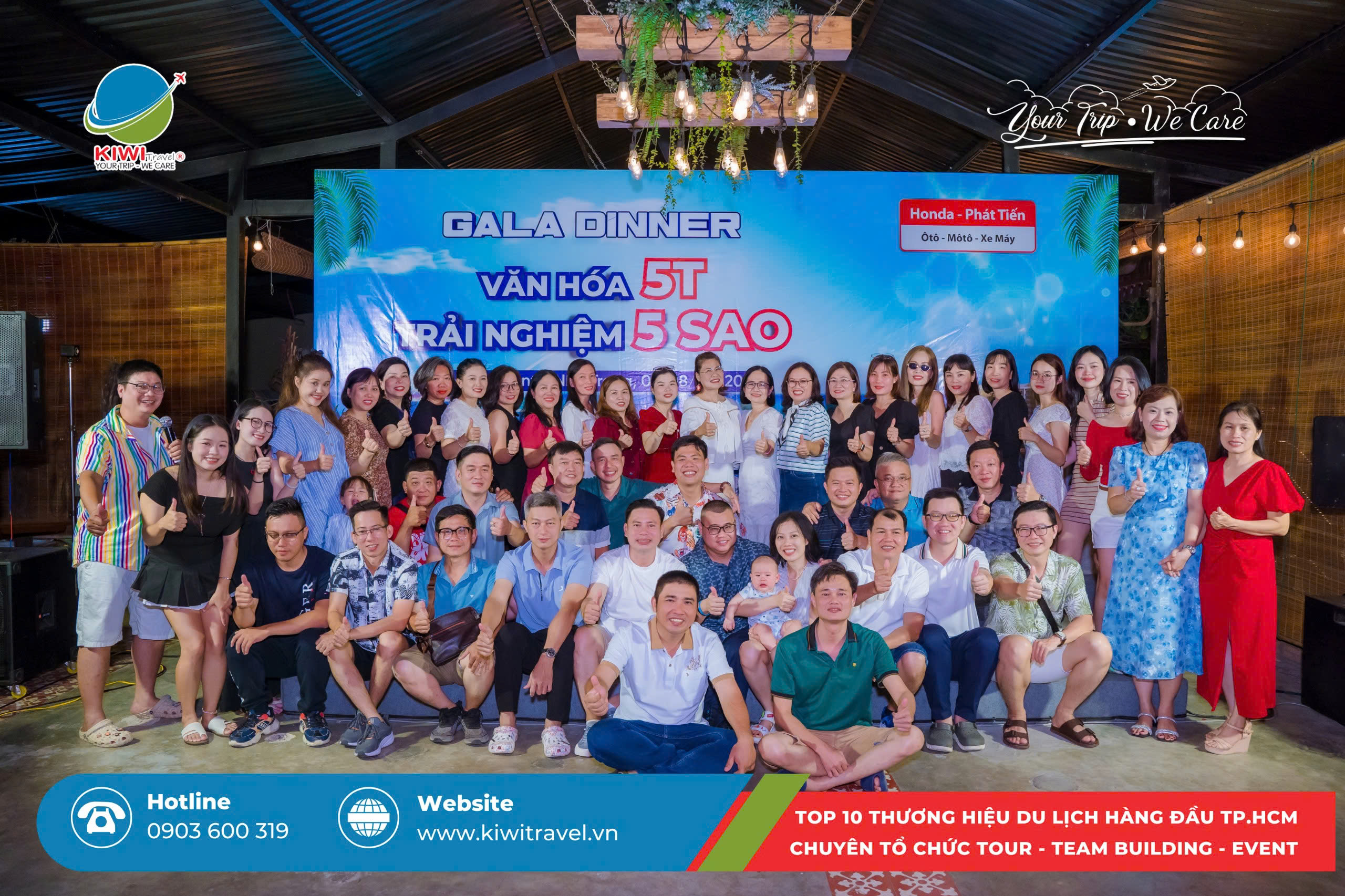 KIWI Travel x PHÁT TIẾN | “VĂN HOÁ 5T, TRẢI NGHIỆM 5 SAO”