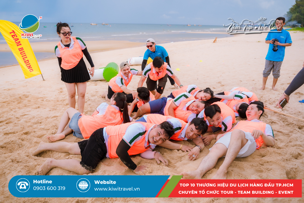 TEAM BUILDING BÃI BIỂN - LỰA CHỌN HÀNG ĐẦU CỦA NHIỀU DOANH NGHIỆP 