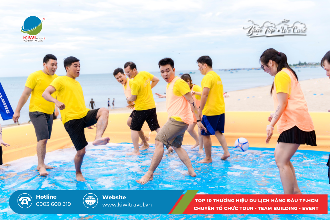 TEAM BUILDING BÃI BIỂN - LỰA CHỌN HÀNG ĐẦU CỦA NHIỀU DOANH NGHIỆP