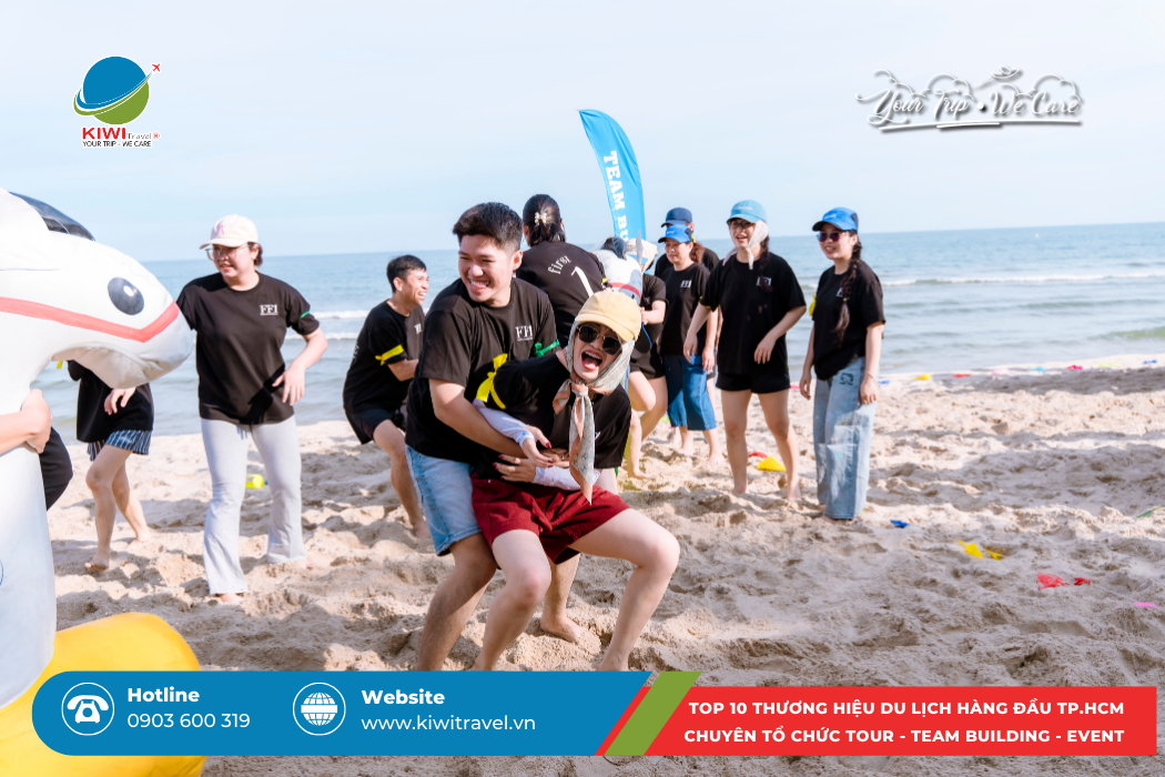 TEAM BUILDING BÃI BIỂN - LỰA CHỌN HÀNG ĐẦU CỦA NHIỀU DOANH NGHIỆP