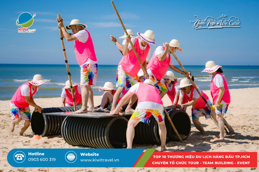 TEAM BUILDING BÃI BIỂN - LỰA CHỌN HÀNG ĐẦU CỦA NHIỀU DOANH NGHIỆP 