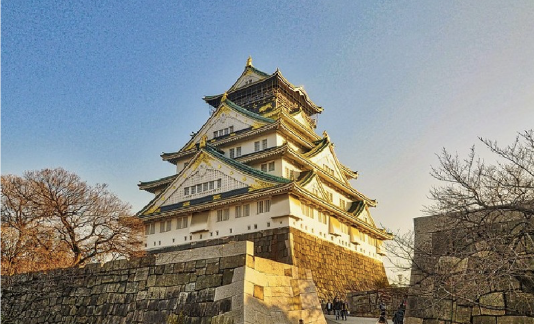 Ngược dòng thời gian trở về cố đô Osaka cổ kính