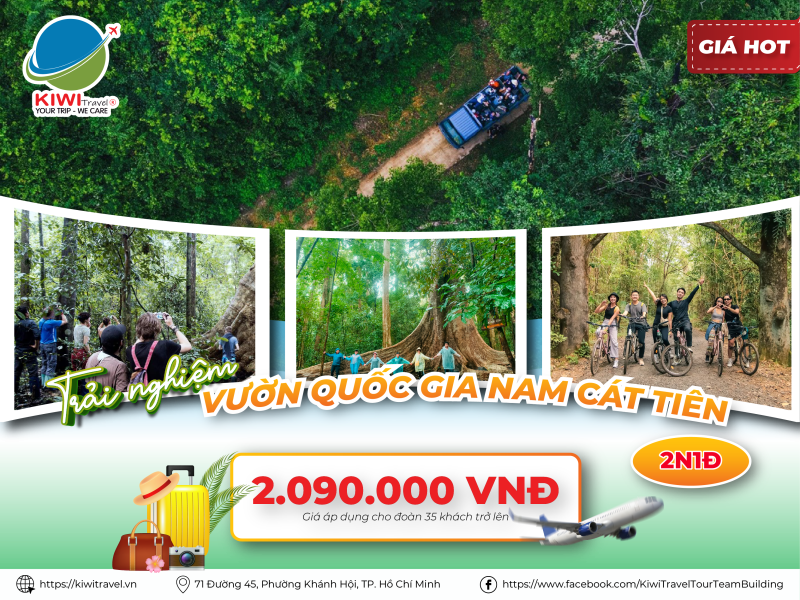 VƯỜN QUỐC GIA NAM CÁT TIÊN