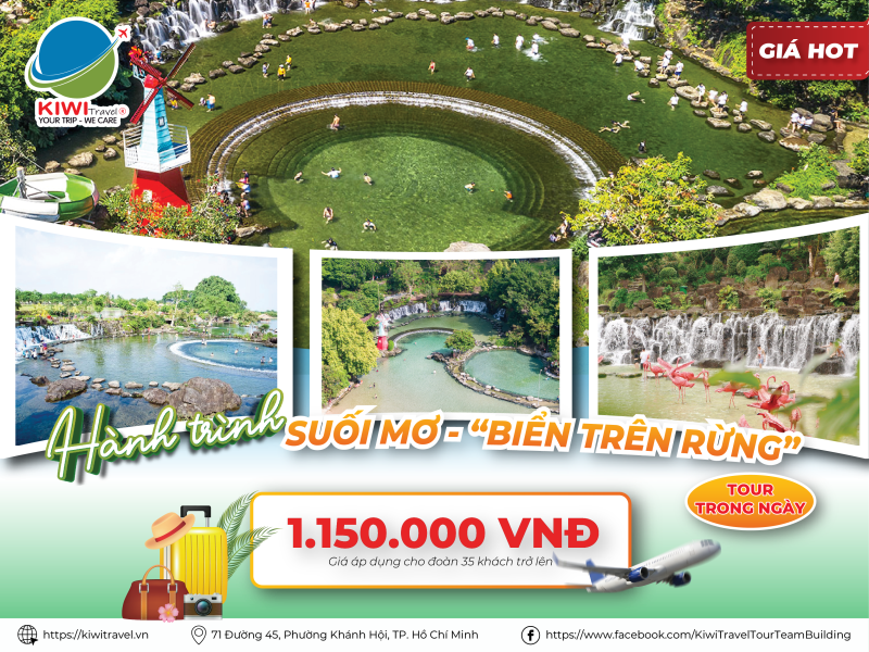 KDL SUỐI MƠ - TOUR TRONG NGÀY